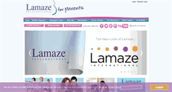 Desktop Screenshot of lamaze.org